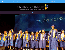 Tablet Screenshot of citychristianschool.com